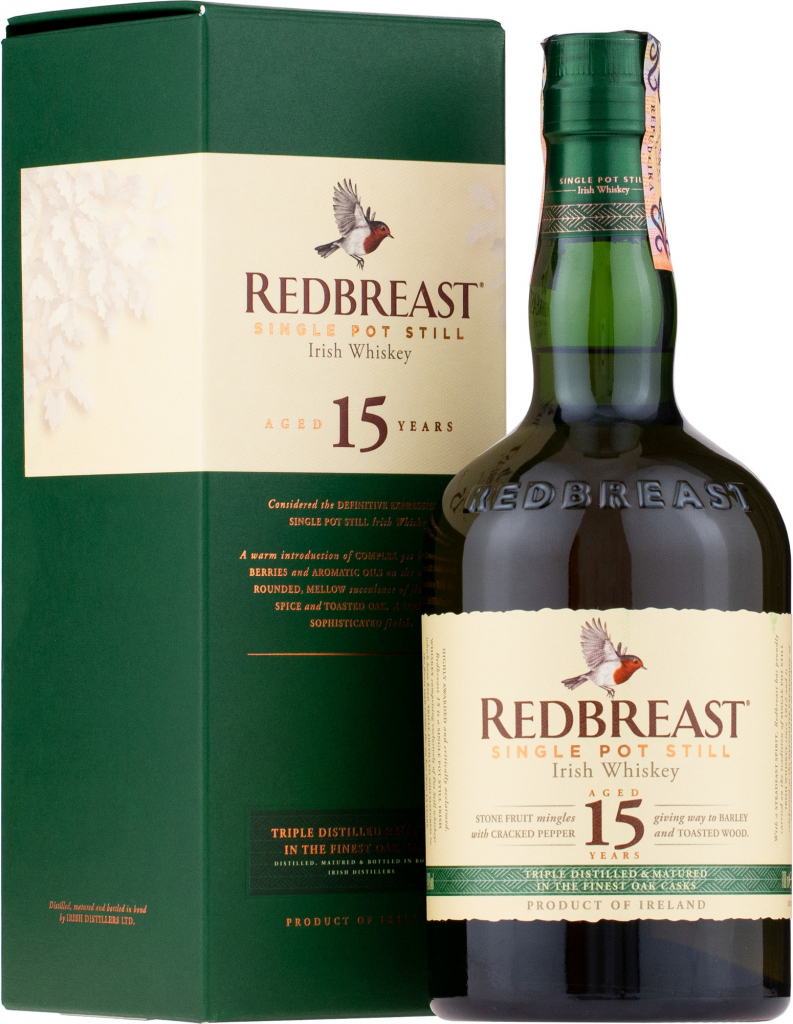 Redbreast 15y 46% 0,7 l (kazeta)