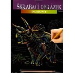 Artlover Škrabací obrázek duhový Triceratops – Hledejceny.cz