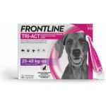 Frontline Tri-Act Spot-On Dog L 20-40 kg 3 x 4 ml – Hledejceny.cz