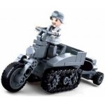 Sluban B0680B Německý pásový motocykl – Hledejceny.cz
