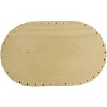 překližka tl.4 mm ovál 32x16 cm s otvory 22P3216V – Zboží Dáma