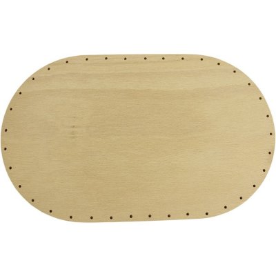 překližka tl.4 mm ovál 32x16 cm s otvory 22P3216V – Zboží Dáma