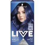 Schwarzkopf Live Urban Metallics barva na vlasy U67 Blue Mercury – Zboží Mobilmania