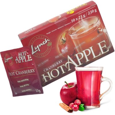 Lynch Foods Hot Apple Horká brusinka 10 x 23 g – Hledejceny.cz