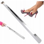 Lžíce na boty kovová dlouhá pevná robustní na obuv 51 cm klasická – Zboží Dáma