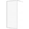 Sprchové kouty Cersanit Larga - Sprchová stěna Walk-In, 90x200 cm, chrom/čiré sklo S932-135