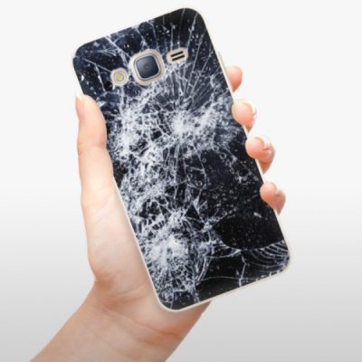Pouzdro iSaprio Cracked Samsung Galaxy J3 2016 – Zboží Mobilmania