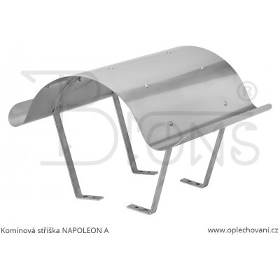 Brons stříška nerez Napoleon A 650x560 – Zboží Dáma