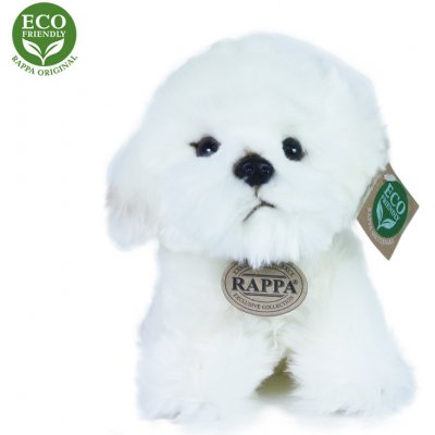 Eco-Friendly Rappa pes bišon sedící 204157 18 cm