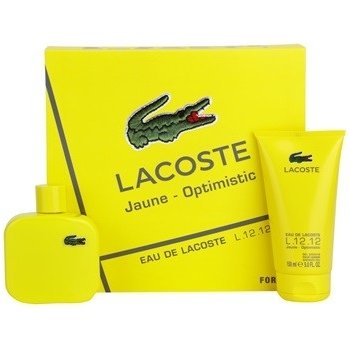 Lacoste Eau De L.12.12 Jaune EDT 100 ml + sprchový gel 150 ml dárková sada