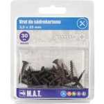 Mat Vrut do sádrokar.3,5x25mm hrubý z.,f. (30ks) – Hledejceny.cz