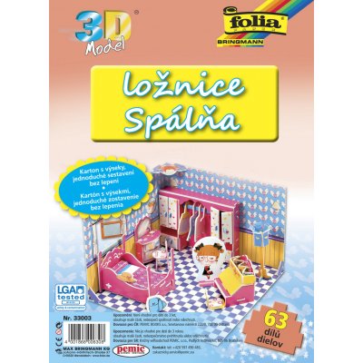 3D model Ložnice