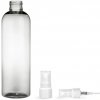 Lékovky Ambra Plastová lahvička čirá s bílým kosmetickým rozprašovačem 250 ml