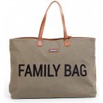 Childhome Cestovní taška Family Bag Canvas Khaki 55x40x18 cm – Zboží Dáma