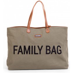 Childhome Cestovní taška Family Bag Canvas Khaki 55x40x18 cm