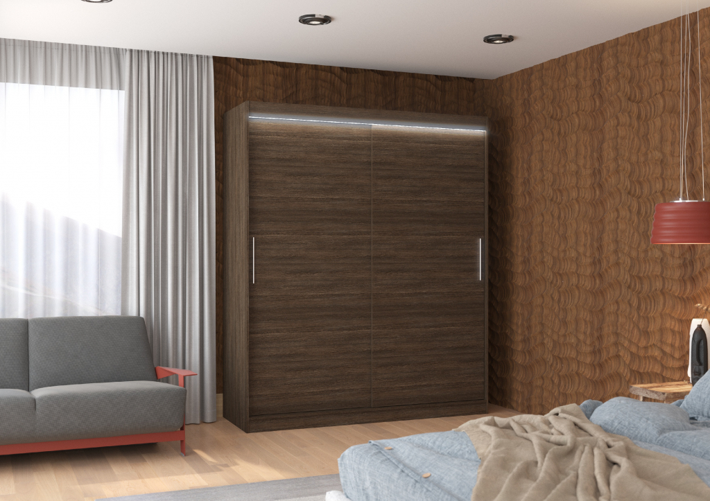 ADRK Furniture Lincoln 180 Čokoláda