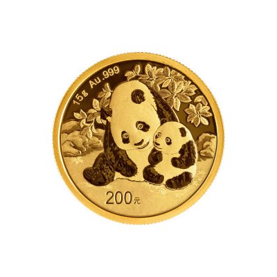 China Mint / Shanghai Mint zlatá mince Panda 2024 1/2 oz – Zbozi.Blesk.cz