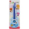 Dětská hudební hračka a nástroj Lamps kytara plastová modrá