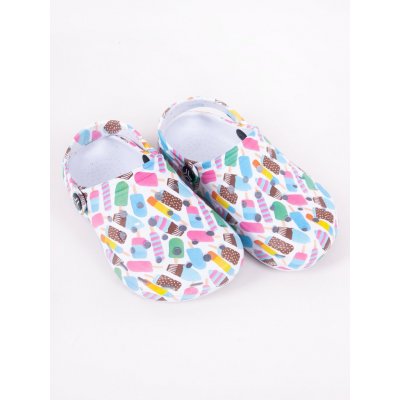 Yoclub Dívčí boty Crocs Slip On Sandals OCR 0041G 0100 Multicolour – Zboží Mobilmania