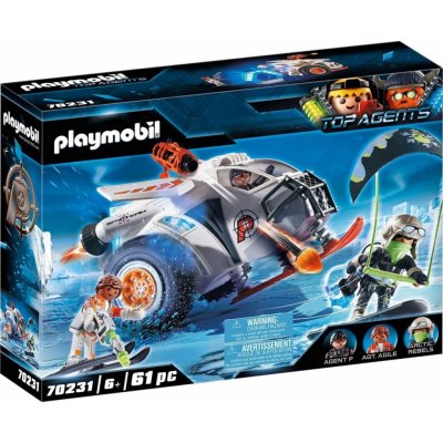 Playmobil 70231 Spy Team Sněžný kluzák – Zboží Mobilmania