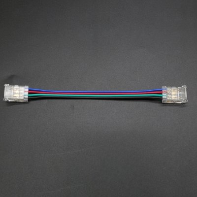 Ledshopik Nacvakávací propojovací konektor TSP MINI pro SMD RGB pásky 10mm IP20