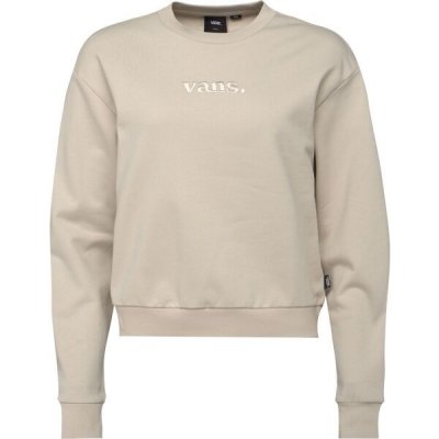 Vans ESSENTIAL H-FT RLX CREW W dámská mikina béžová – Zboží Mobilmania