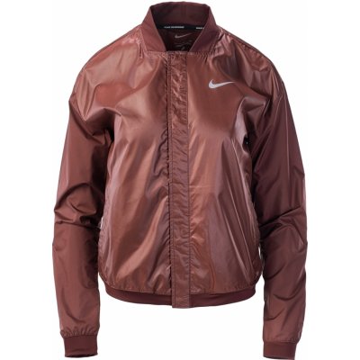 Nike W NK SWSH Run JKT DD6847-273 hnědá – Sleviste.cz