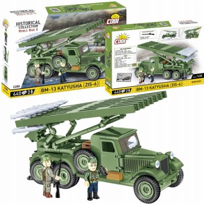COBI 2280 World War II Ruský raketomet BM-13 KATYUSHA ZIS-6 – Zboží Dáma