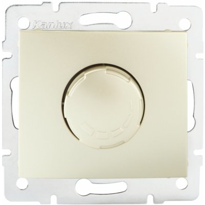 KANLUX DOMO Stmívač otočný LED 3 - 100W - perleťově bílá – Zboží Mobilmania