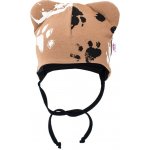 NEW BABY Kojenecká bavlněná čepička s oušky New Baby Paw hořčicová – Hledejceny.cz