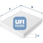 UFI Filtr, vzduch v interiéru 53.150.00 – Hledejceny.cz