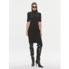 Dámské šaty Calvin Klein Každodenní šaty Stretch Jersey Asymmetric Dress K20K206498 Černá