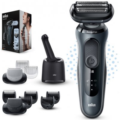 Braun Series 6 61-N7650cc Black – Zboží Mobilmania