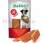 JK Animals Meat Snack Rabbit fillets, 94% sušené králičí maso 80 g – Zboží Dáma