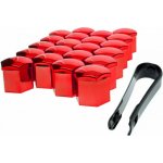Kryty šroubů kol (17 mm-20 ks) Einparts červené EPTUNING003 | Zboží Auto