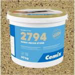 Cemix 2794 MAGIC DECOR STONE Omítka dekorativní 379 20 kg – Zboží Mobilmania