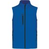 Pánská vesta Kariban 3-vrstvá softshellová vesta modrá aqua