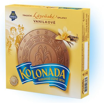 Opavia Kolonáda Tradiční lázeňské oplatky vanilkové 195 g