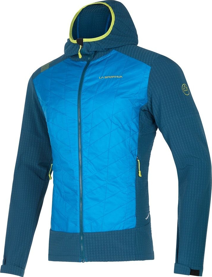 La Sportiva Kap Hybrid Hoody M Electric Blue/Storm Blue