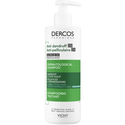 Vichy Dercos Šampon proti lupům na mastné ml asy 390 ml – Zbozi.Blesk.cz