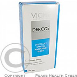 Vichy Dercos Technique Oil Control šampon pro mastné vlasy 200 ml