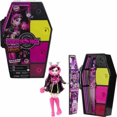 Monster High Skulltimate Secrets Neon Frights Draculaura – Zbozi.Blesk.cz