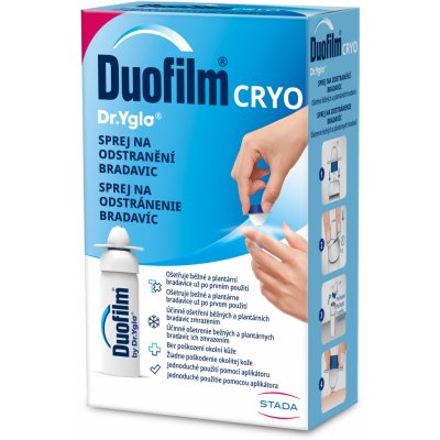 Duofilm Cryo Dr. Yglo sprej na odstranění bradavic 50 ml – Zboží Dáma