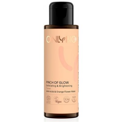 OnlyBio Pinch of Glow tonikum s aha kyselinami a pomerančem 100 ml – Hledejceny.cz