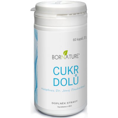 Bornature Cukr dolu po 533 mg 60 kapslí – Hledejceny.cz