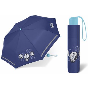 Scout Dreamworld skládací reflexní deštník modrý