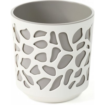 Lamela květináč DUET 250 tmavě šedý – Hledejceny.cz