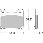 Brzdové destičky TRW Lucas zadní YAMAHA XJ 900 Diversion rok 94-02 | Zboží Auto