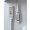 usb kabel Swissten 71541012 KEVLAR USB / Lightning, 1,5m, bílý