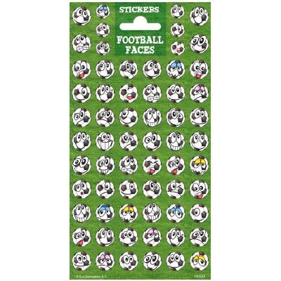Samolepky typ C fotbaloví smajlíci – Zbozi.Blesk.cz